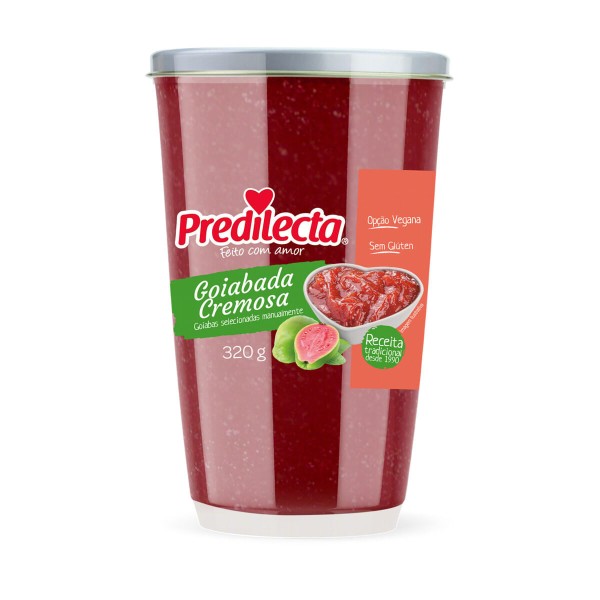 Encontraproduto.com.br - Goiabada Cremosa Predilecta 320g