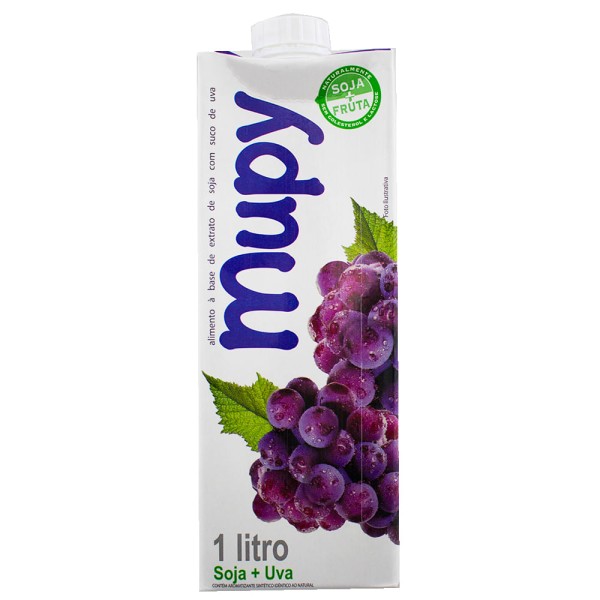 Encontraproduto.com.br - Suco de Soja 1L Sabor Uva - Mupy
