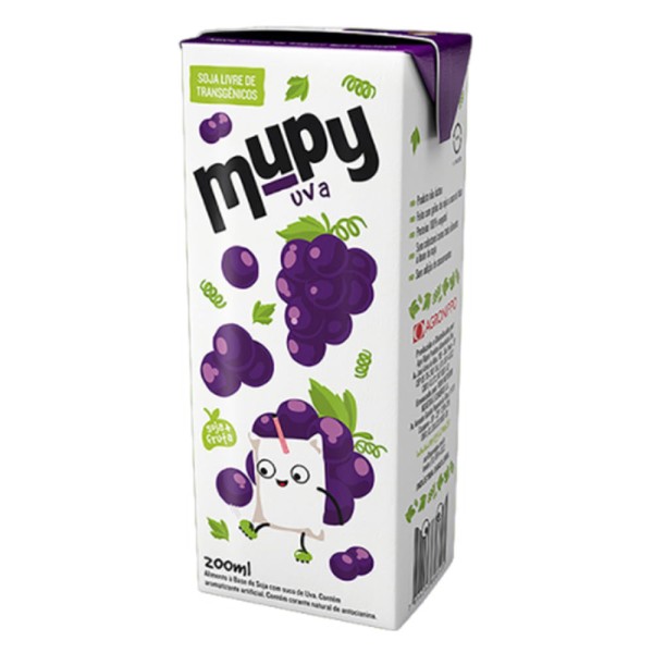 Suco de Soja Uva 200ml - Mupy