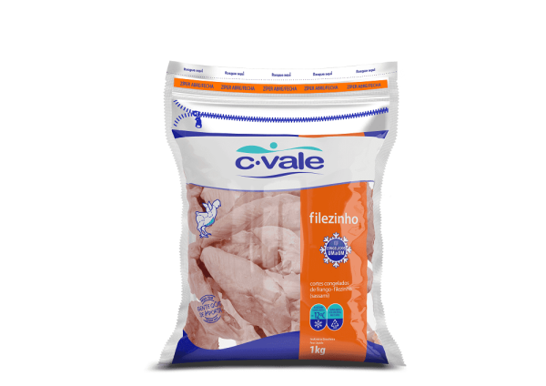 Encontraproduto.com.br - Filezinho Sassami IQF C. Vale Congelado Pacote com 1kg