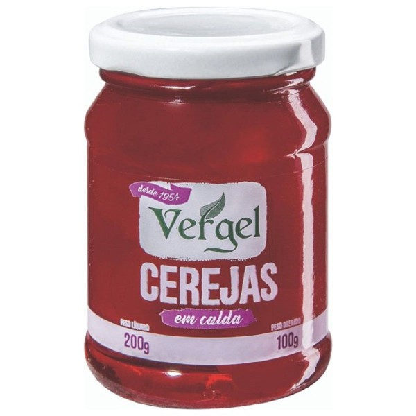 Encontraproduto.com.br - Cereja em Calda Vergel 100 g