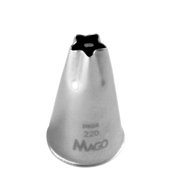 Encontraproduto.com.br - Bico de Confeitar Inox Pequeno Flor especial Mod.220