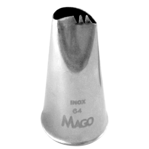 Encontraproduto.com.br - Bico de Confeitar Inox Pequeno Babado Mod.64