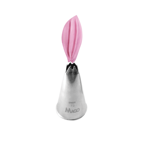 Encontraproduto.com.br - Bico de Confeitar Inox Pequeno Folha Mod.72