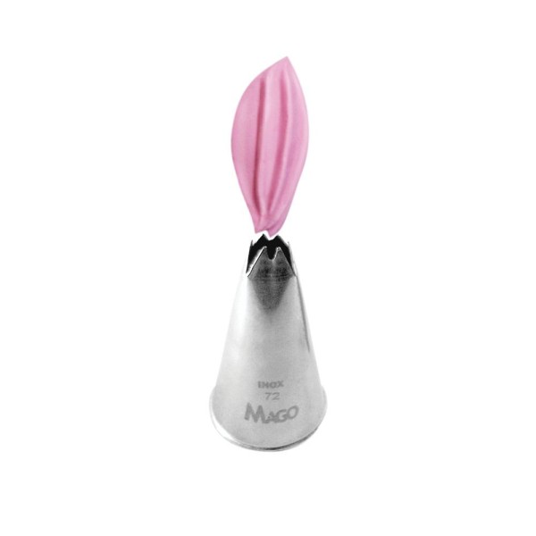 Encontraproduto.com.br - Bico de Confeitar Inox Pequeno Folha Mod.72