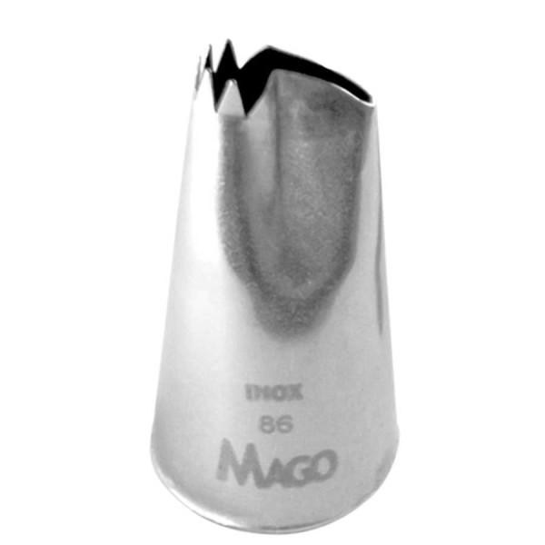 Encontraproduto.com.br - Bico de Confeitar Inox Pequeno Babado Mod.86