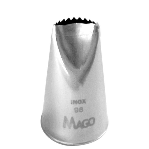 Encontraproduto.com.br - Bico de Confeitar Inox Pequeno Babado Mod.98