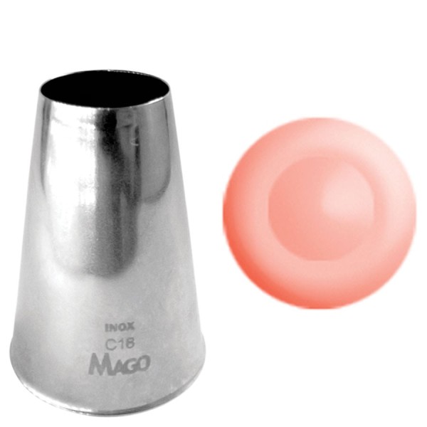 Encontraproduto.com.br - Bico de Confeitar Inox Grande Perle Mod.C18