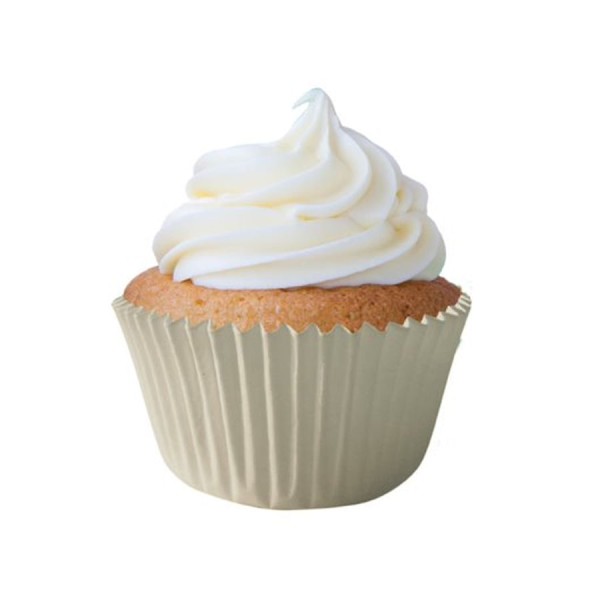 Forminha Greasepel Mini Cupcake Branca N2 Lisa 45 Unidades MAGO