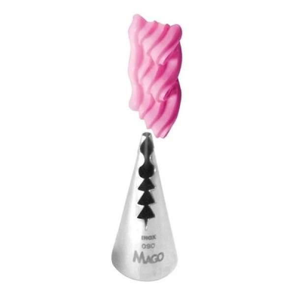 Bico De Confeitar Inox Grande Pétala Mod.125k Mago
