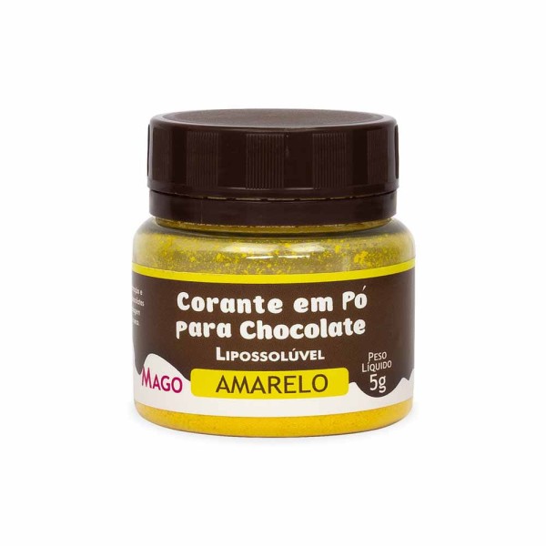 Encontraproduto.com.br - Corante Em Po Para Chocolate Amarelo 5G