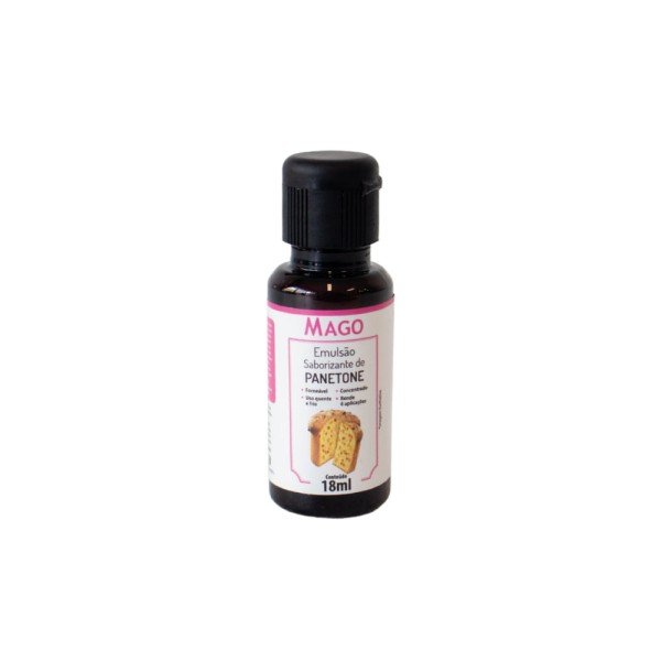 Encontraproduto.com.br - Emulsão Saborizante de Panetone 18ml - Mago