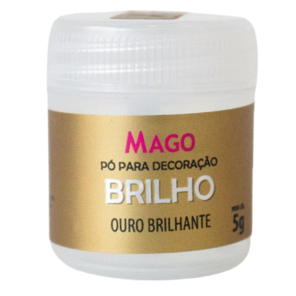 Encontraproduto.com.br - Pó Para Decoração Ouro Brilhante Brilho 5g