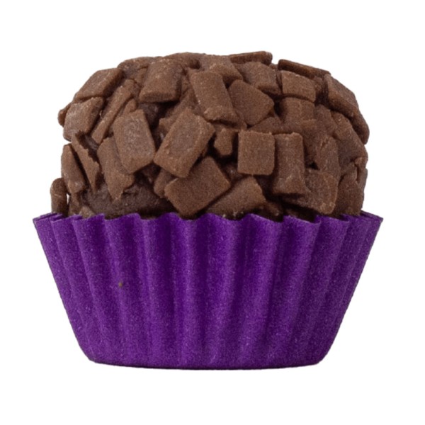 Encontraproduto.com.br - Forminha Brigadeiro e Doces N4 Roxa - 100Un