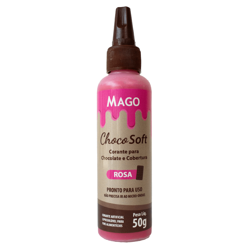 Encontraproduto.com.br - Corante Choco Soft Rosa 50g