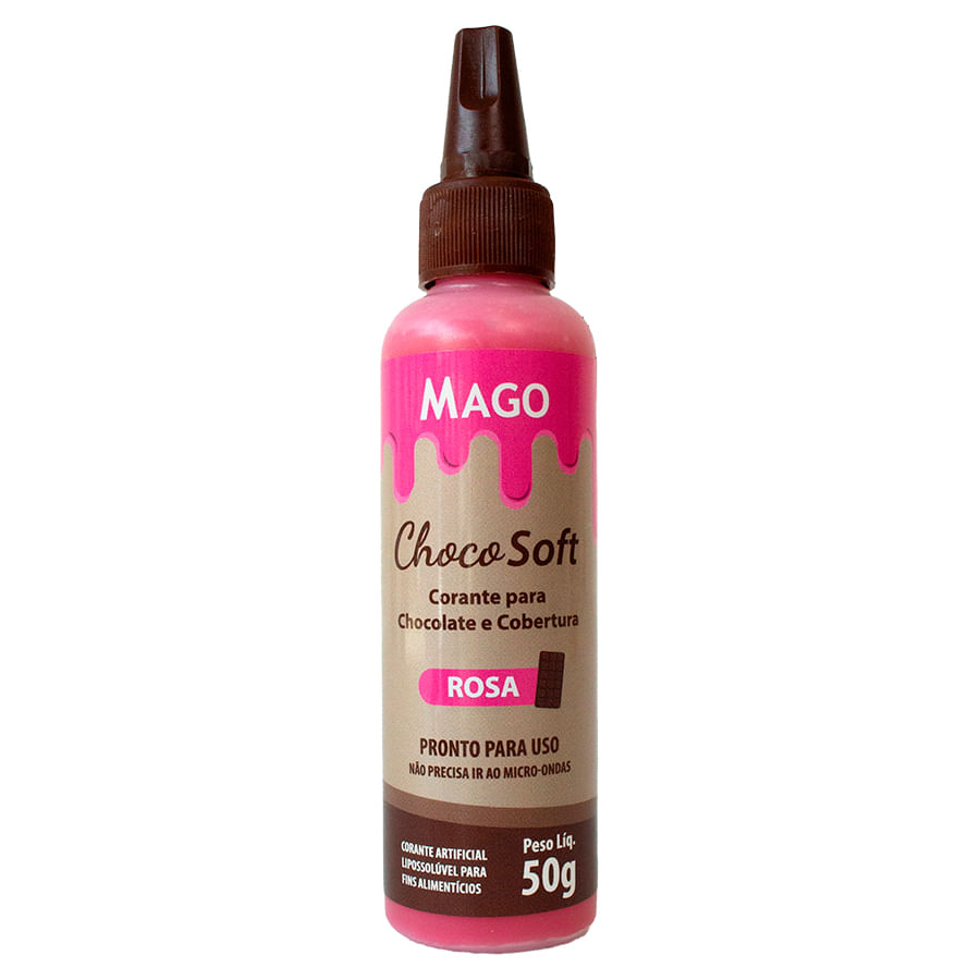 Encontraproduto.com.br - Corante Choco Soft Rosa 50g