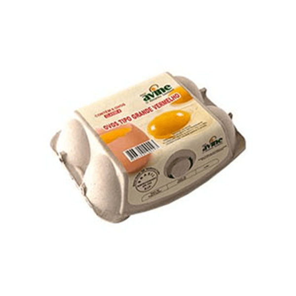 Encontraproduto.com.br - Ovos Vermelhos Grandes Avine c/ 6 Unid