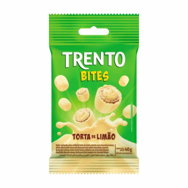 Chocolate Trento Bites Torta de Limão Unidade - Peccin