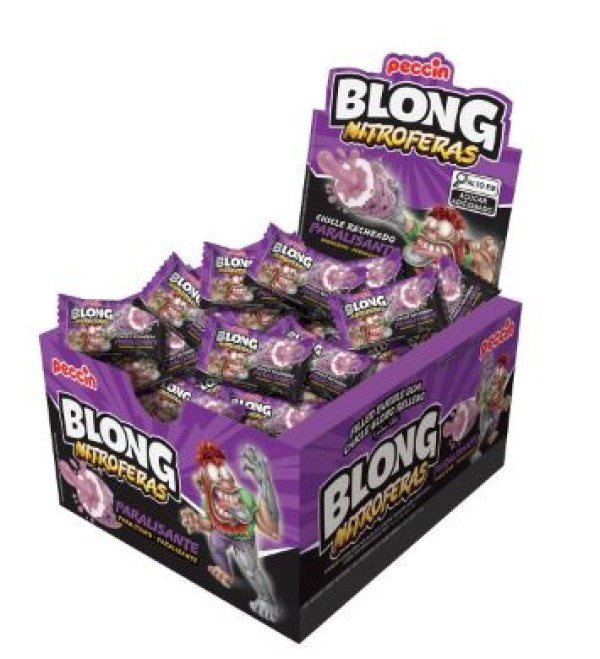 Encontraproduto.com.br - Chiclete sabor Nitroferas paralisante com 200g - Blong