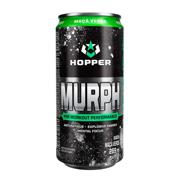 Encontraproduto.com.br - Pré Treino Murph Maçã Verde Hopper 269ml