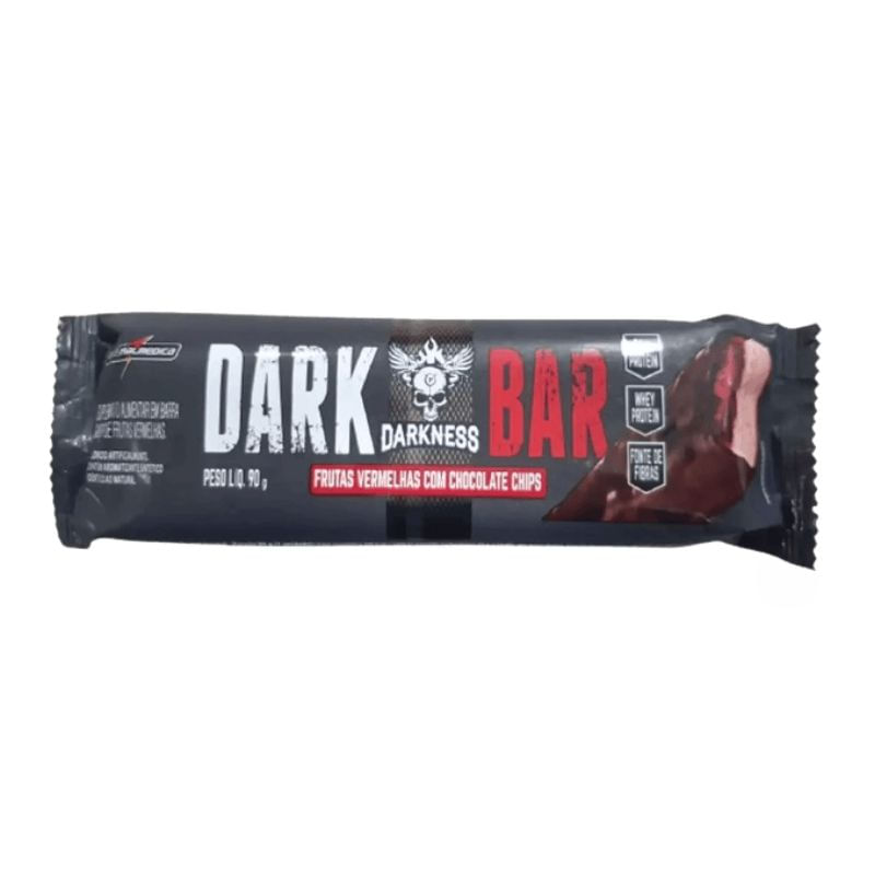 Encontraproduto.com.br - Darkness Whey Bar Caixa C/8 Unid Barras De Proteína Sabor Frutas Vermelhas