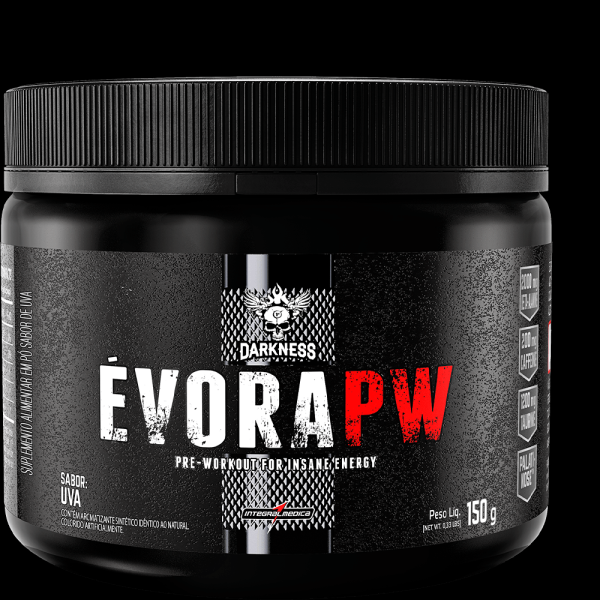 Encontraproduto.com.br - Évora Pré Treino Uva Darkness 150g