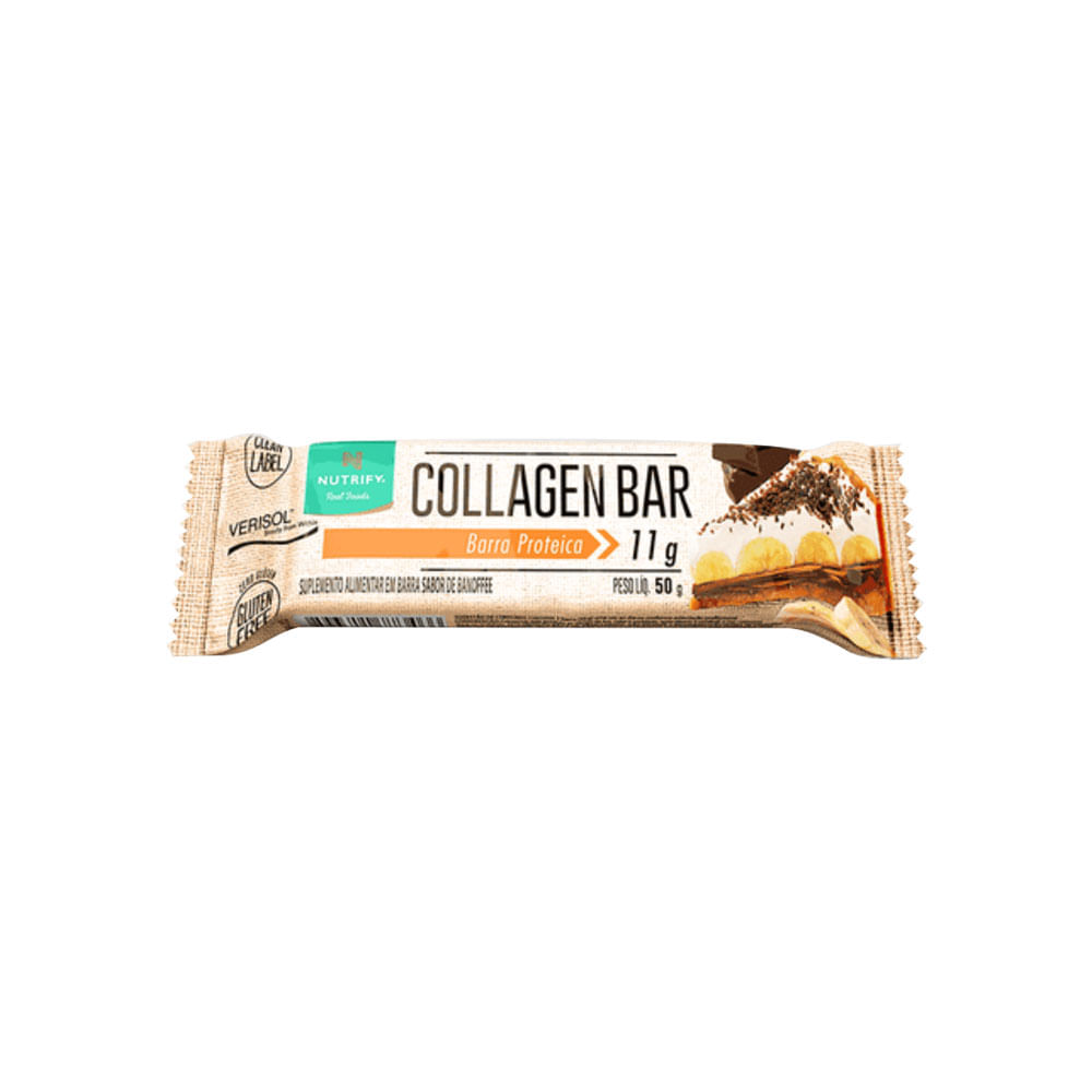 Encontraproduto.com.br - Collagen Bar Banoffee Nutrify 50g
