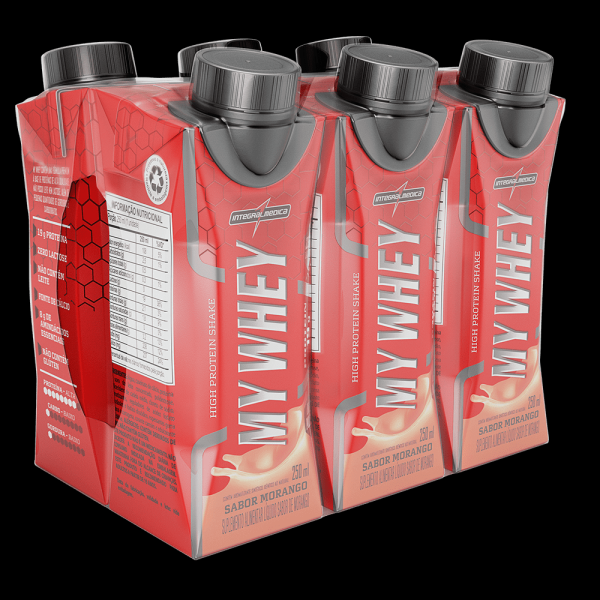 Encontraproduto.com.br - MY WHEY – High protein shake Pack com 6 unidades