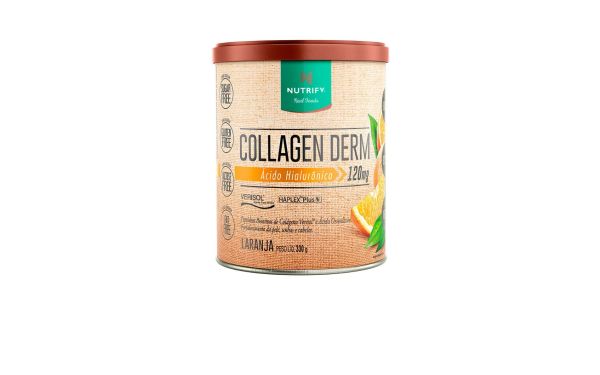 Encontraproduto.com.br - Ácido Hialurônico Collagen Derm 120mg com Verisol - 330g - Nutrify