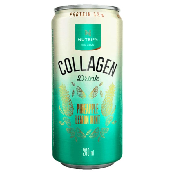 Encontraproduto.com.br - Collagen Drink Abacaxi Hortelã Limão Nutrify 260ml