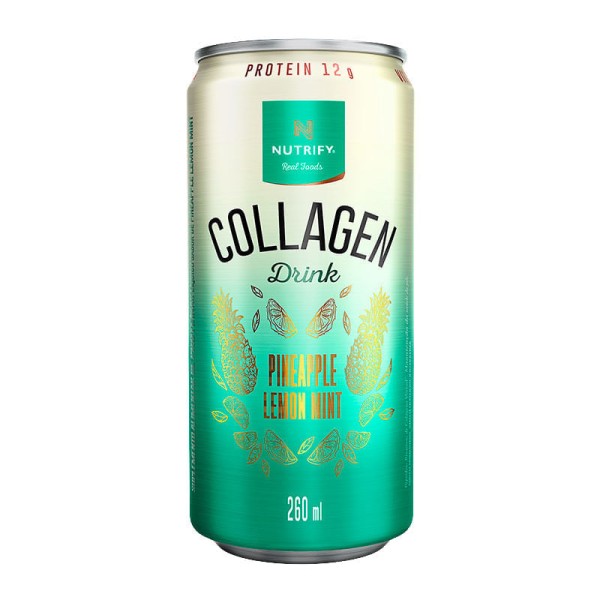 Encontraproduto.com.br - Collagen Drink Abacaxi Hortelã Limão Nutrify 260ml