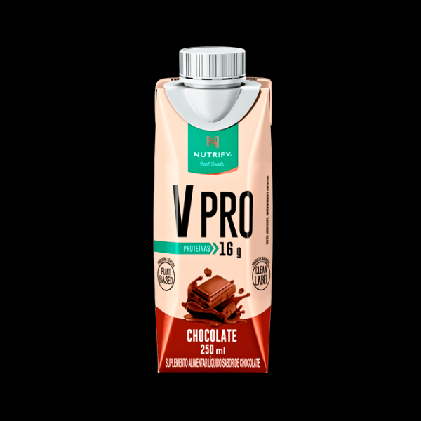 Encontraproduto.com.br - V Pro Whey líquido Chocolate 250ml Nutrify