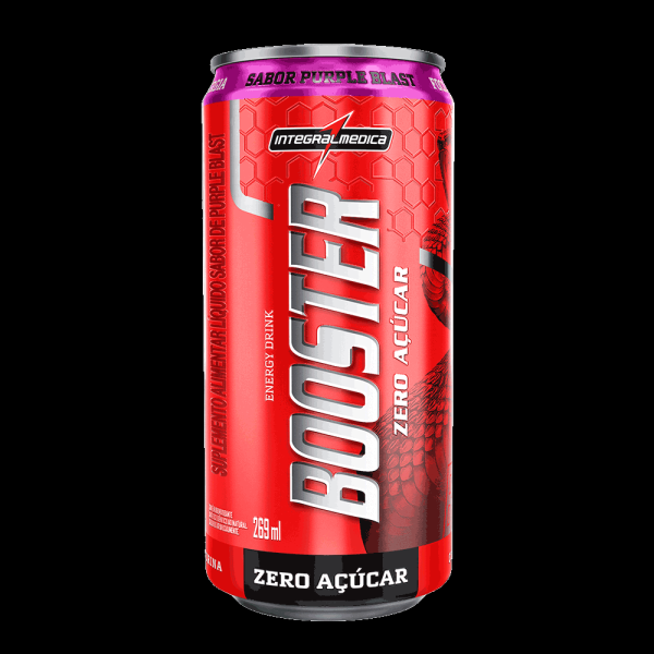 Booster Energy Drink Integralmedica 269ml - 6unid