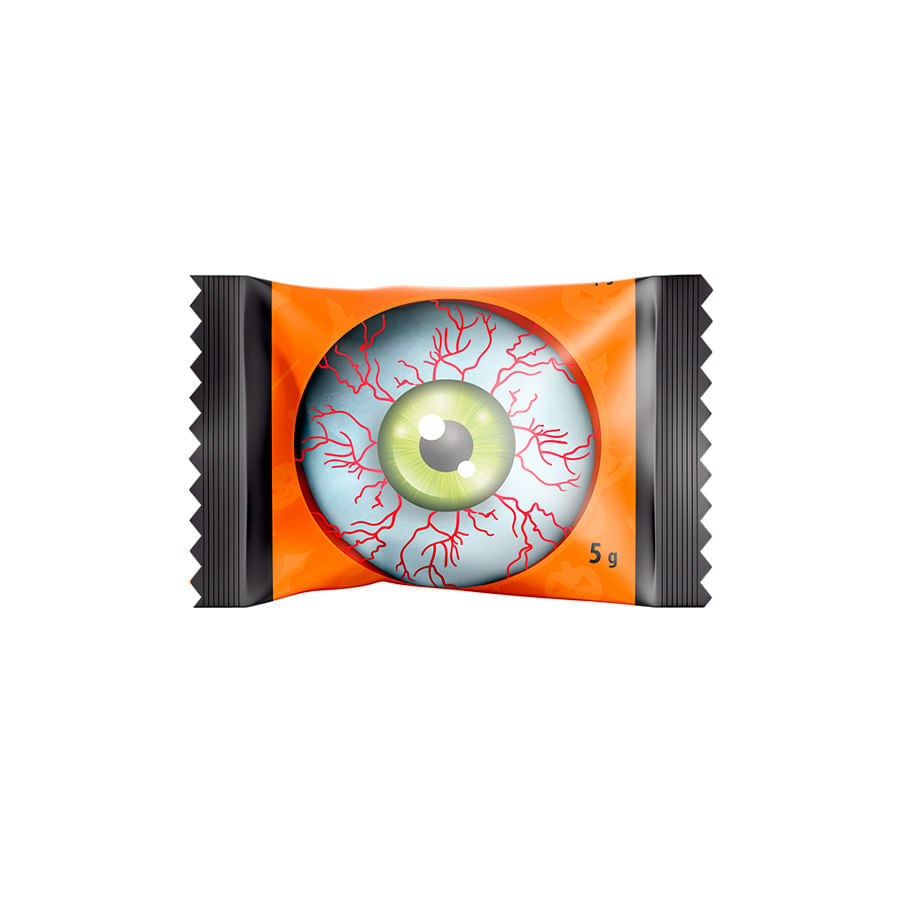 Encontraproduto.com.br - Marshmallow Recheio Morango Fofs Malloween 250g - Boavistense