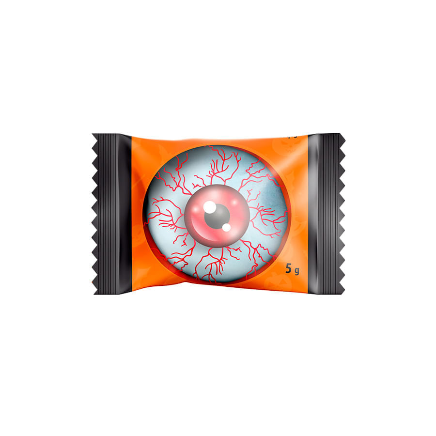Encontraproduto.com.br - Marshmallow Recheio Morango Fofs Malloween 250g - Boavistense