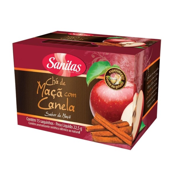 Encontraproduto.com.br - Chá De Maça Com Canela Lifar