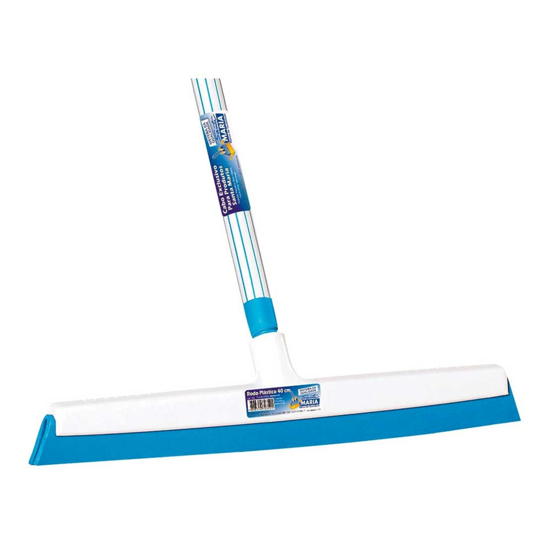 Encontraproduto.com.br - Rodo de Plástico Santa Maria Duplo - Sem Cabo 40cm Unidade