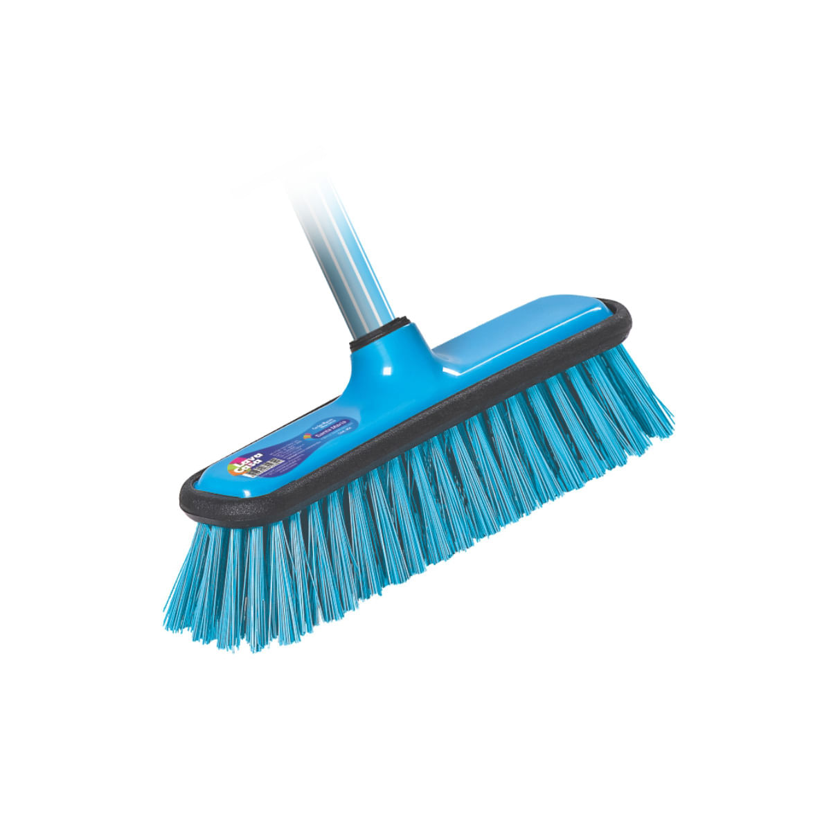 Encontraproduto.com.br - Vassoura de Pêlo 29cm Varre Casa com Cabo de Aço 120cm