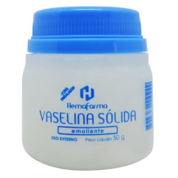 Encontraproduto.com.br - Vaselina Hemafarma Solida 50G - Hemafarma