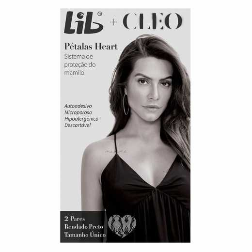 Encontraproduto.com.br - Protetor Modelador De Seios Lib Pétalas Heart Tamanho Único