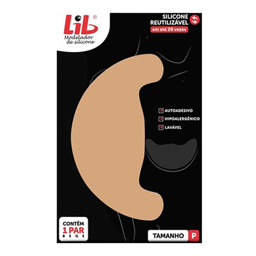 Encontraproduto.com.br - Modelador Seios Silicone Liberação Reut P 1Par - Lib