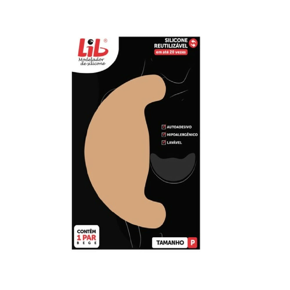Encontraproduto.com.br - Modelador Seios Silicone Liberação Reut P 1Par - Lib