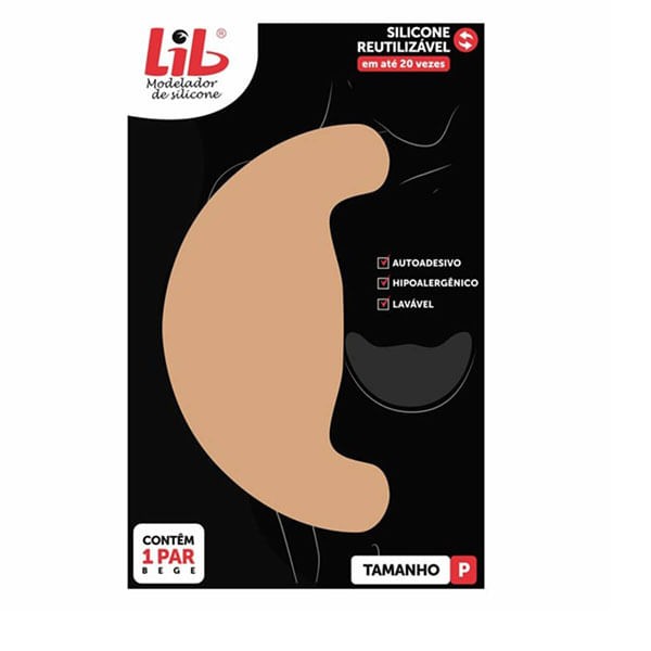 Encontraproduto.com.br - Modelador Seios Silicone Liberação Reut P 1Par - Lib