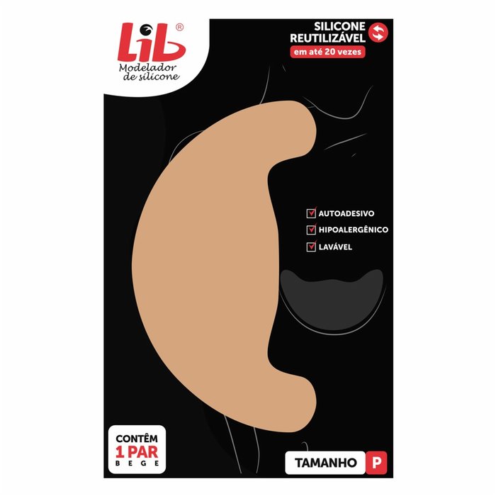 Encontraproduto.com.br - Modelador Seios Silicone Liberação Reut P 1Par - Lib