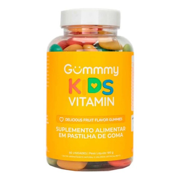 Encontraproduto.com.br - Suplemento Alimentar Gummy Kids Vitamin Delicious Fruit Flavor 60 Gomas