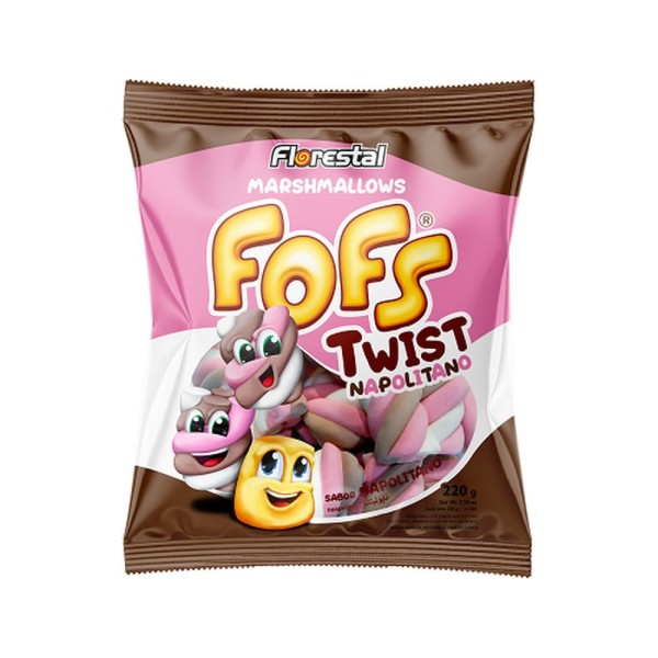 Encontraproduto.com.br - Marsh Fofs Twist Napolitano 220g Florestal