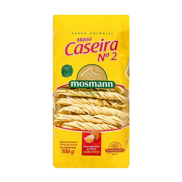 Encontraproduto.com.br - Massa Mosmann Caseira C/Ovos 500g N 2