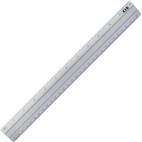 Encontraproduto.com.br - Régua 30cm Alumínio