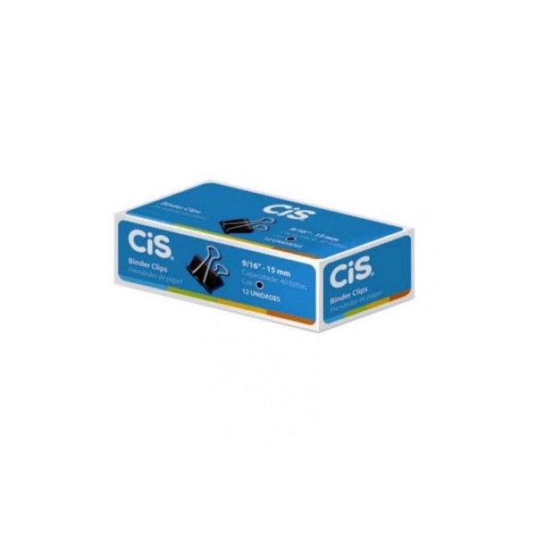 Encontraproduto.com.br - Prendedor de Papel Grampomol 15mm C/ 12 Un - Cis
