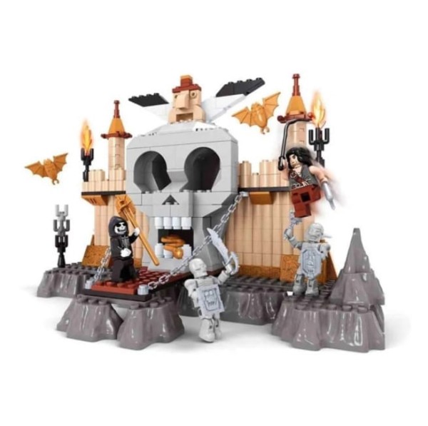 Encontraproduto.com.br - Blocos para Montar Click It Piratas - Castelo Pirata - 295 Peças - Play Cis -  UNICA